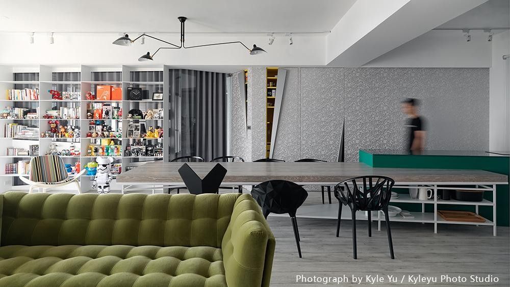 三好友的三角哲學,用蒐藏品定製專屬宅