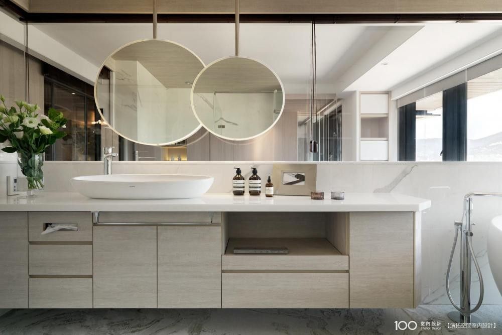 搞定鏡面,浴室立馬清新又時尚!