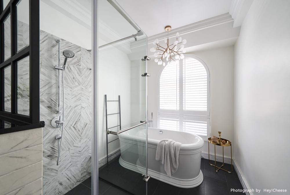 生活態度從衛浴細節體現,風格混搭一家四口溫馨宅