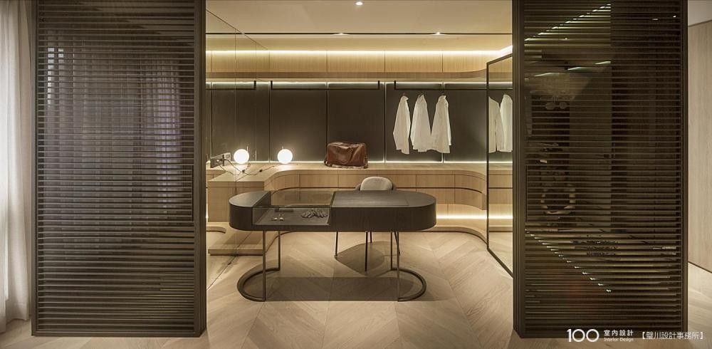 衣帽間裡的燈光設計