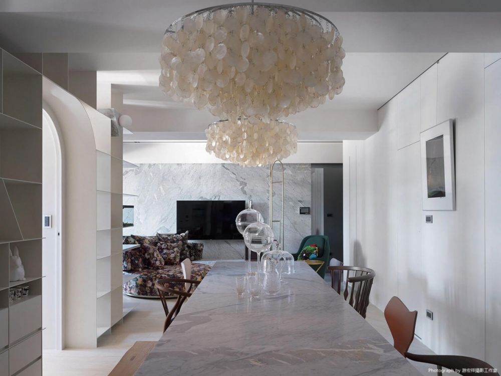 拱門,鍍鋅鋼板,鐵件,純白色調