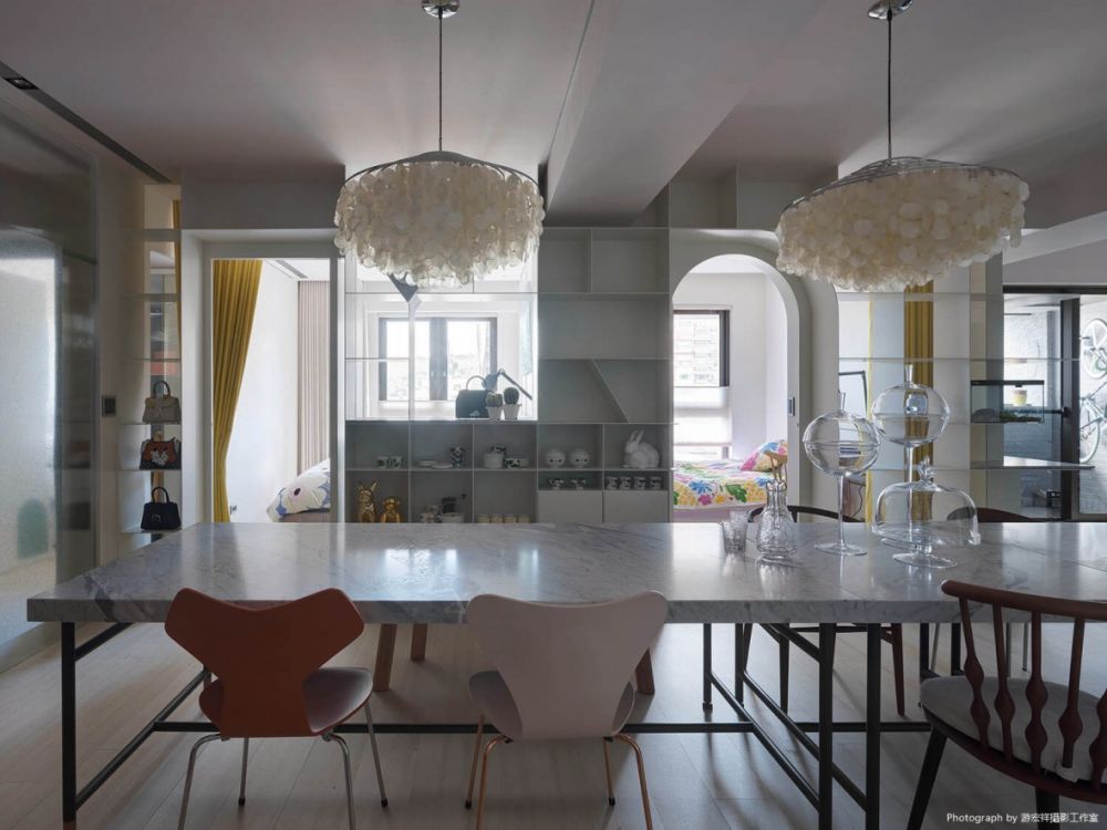 拱門,鍍鋅鋼板,鐵件,純白色調