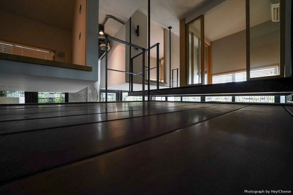 採光,灰色,樹屋,自然