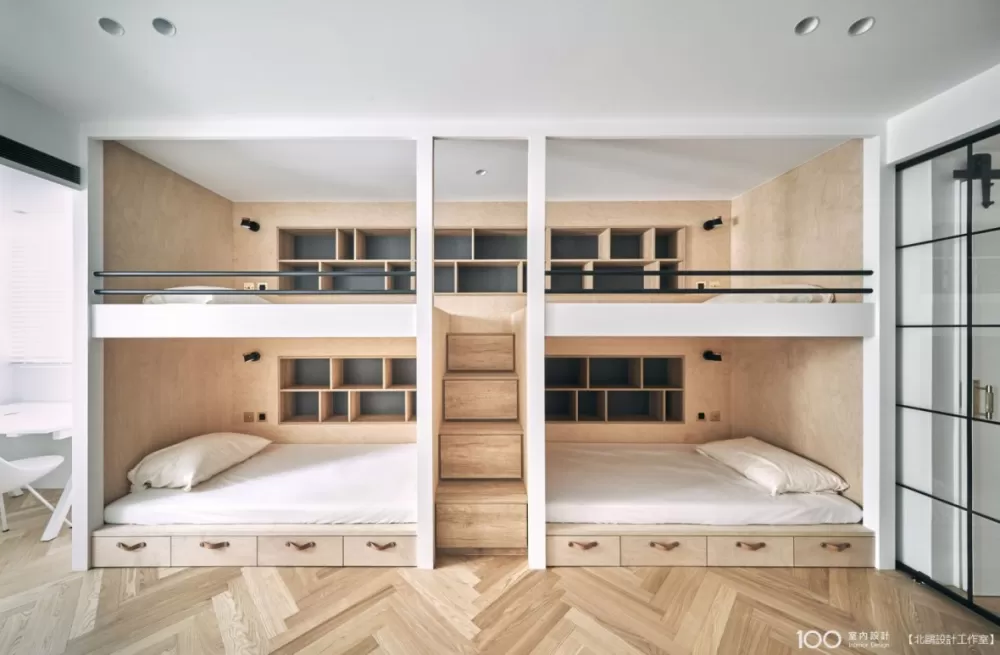 收納量x2 床架應用法則 100室內設計