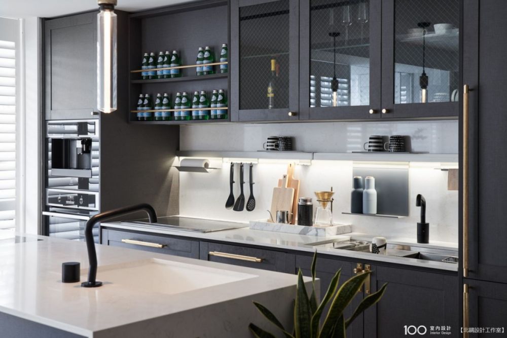 北鷗設計公司系統家具廚房設計作品