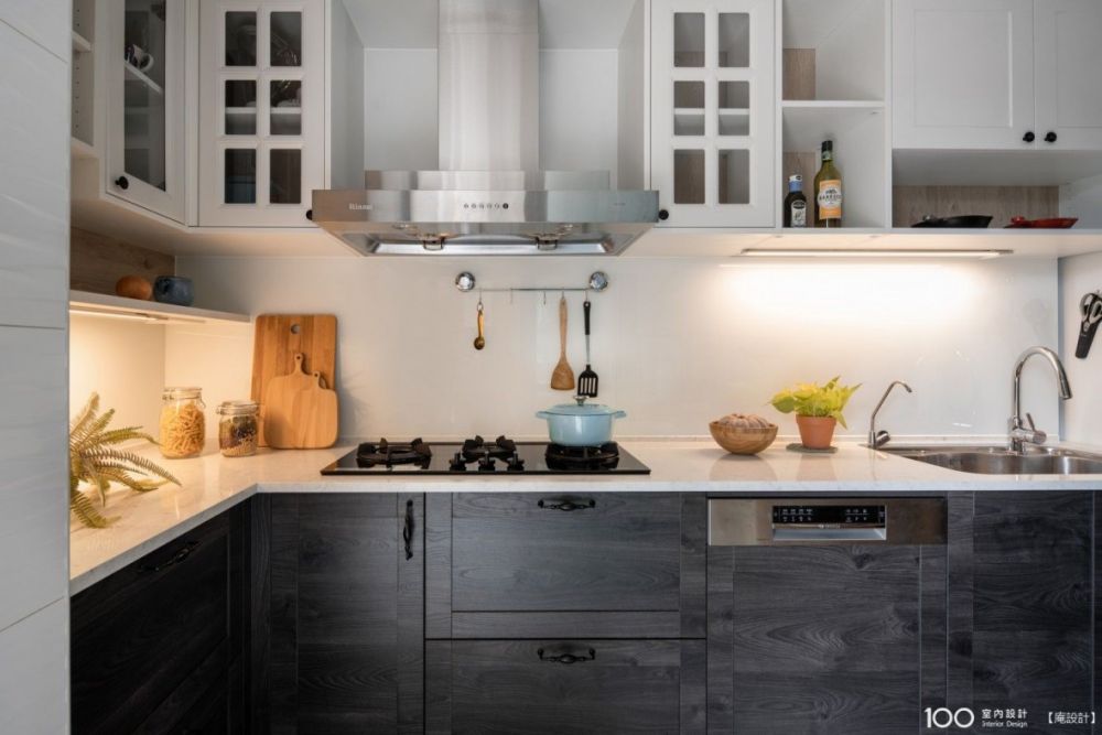 ▲掌握各種收納技巧,擁有整齊乾淨的空間絕非難事!(圖片由庵設計提供,看看這個作品的其它部分。)