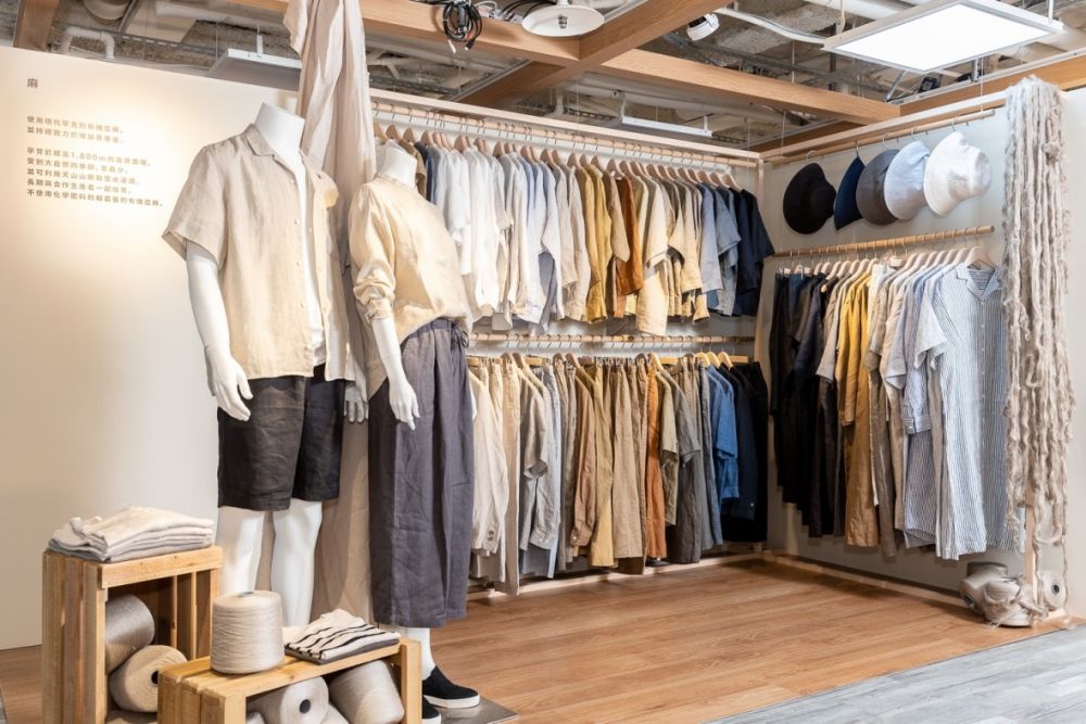 ▲MUJI無印良品不僅使用亞麻,更使用現代罕見的有機亞麻,並致力於增加其產量。(圖片由MUJI無印良品提供)