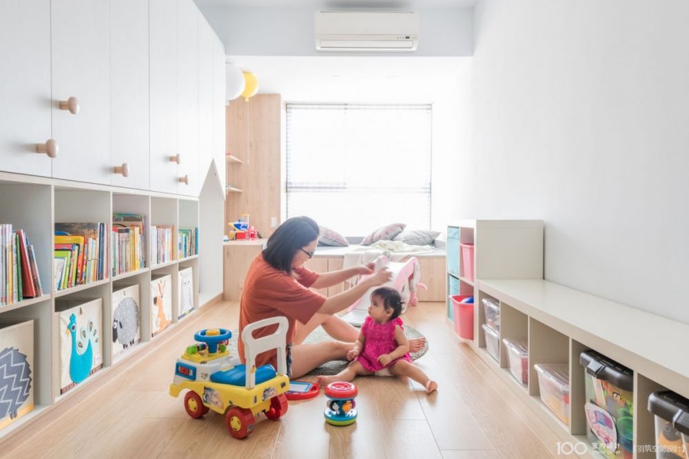 兒童房這樣做，教出會收拾的小孩