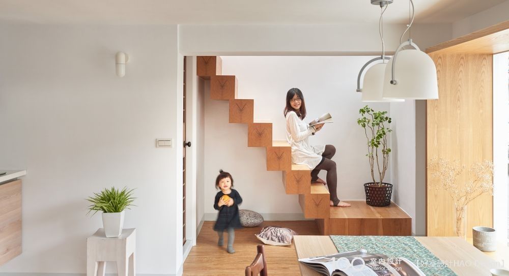 好室設計公司木作樓梯設計範例