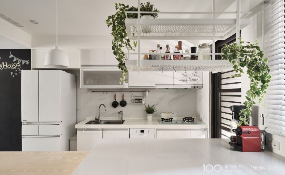 樂創空間設計公司的廚房收納設計案例