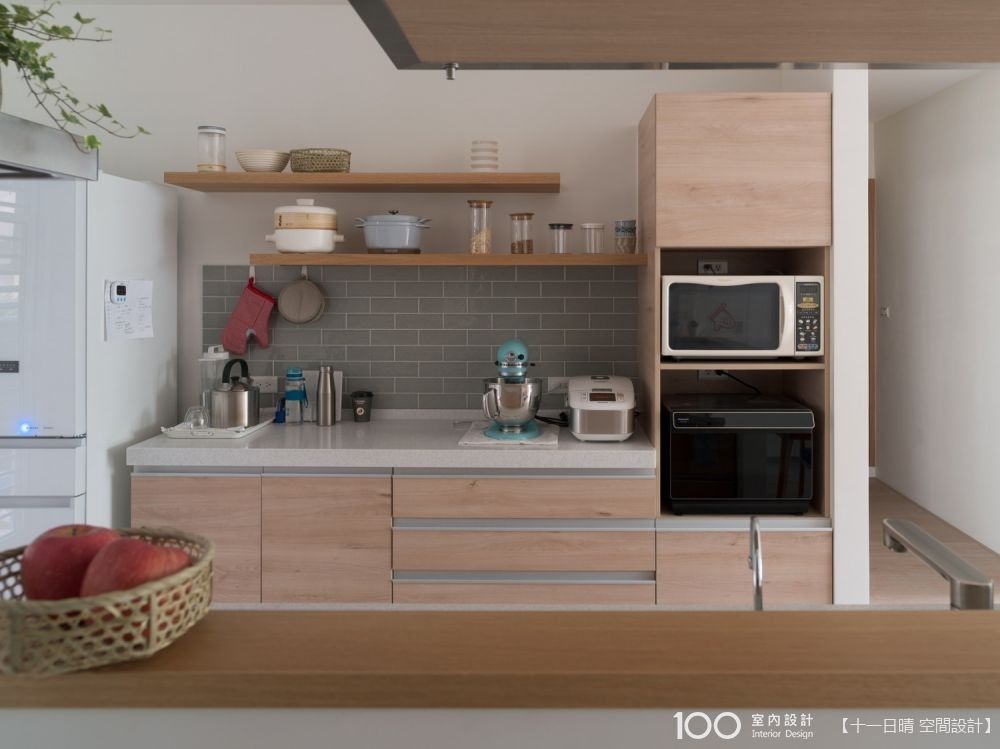 十一日晴空間設計公司廚房收納設計案例