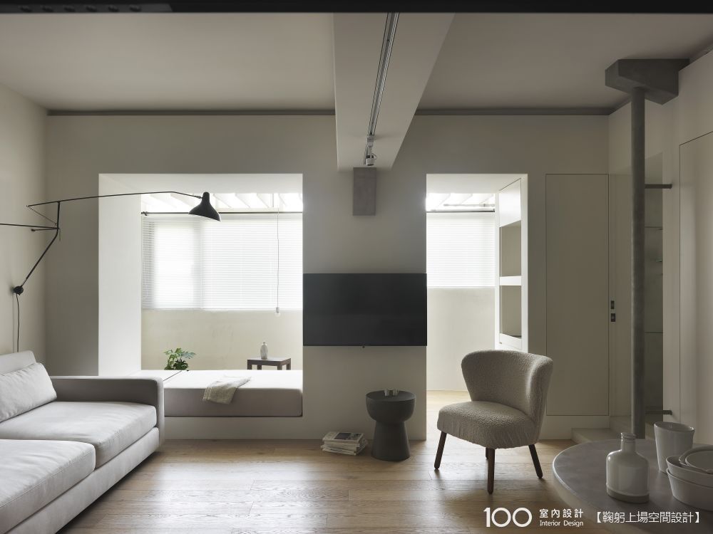 圖片由鞠躬上場空間設計提供,看看這個作品的其他部分。