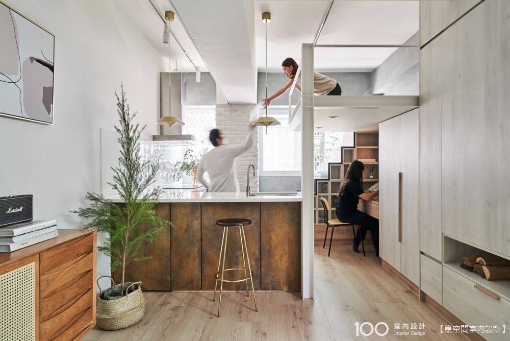 圖片由巢空間室內設計提供，看看這個作品其他部分