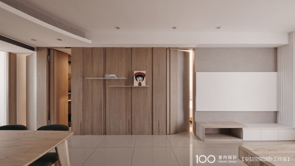 有封閉式櫃體還不夠！設計師大推的隱藏式收納