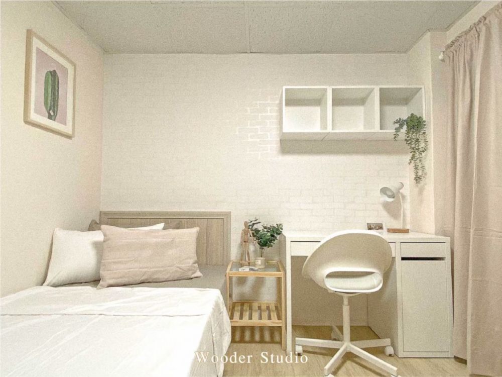 《百編星探出訪》IKEA家具改造4坪小套房！韓系奶油風明亮又溫馨
