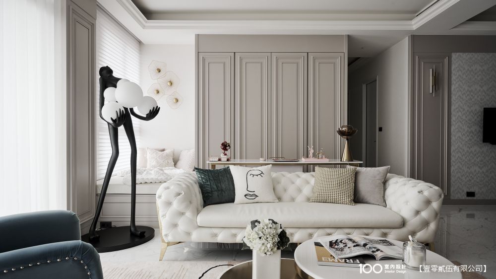 想要輕奢風的家?線板、大理石打造絕美高級感