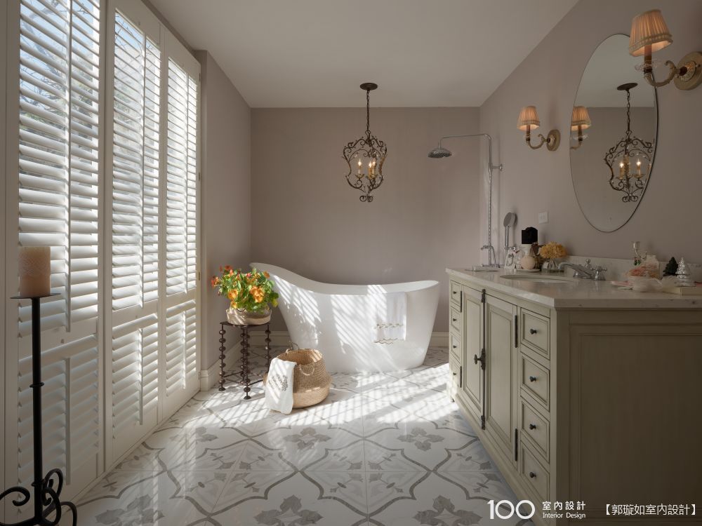 衛浴也能微改造，來點異國風元素為生活解悶！