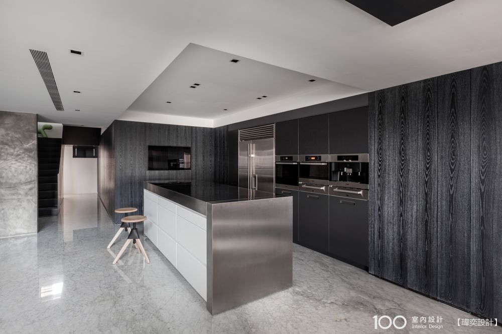 時尚感吧檯怎麼打造?金屬、石紋最有高級感