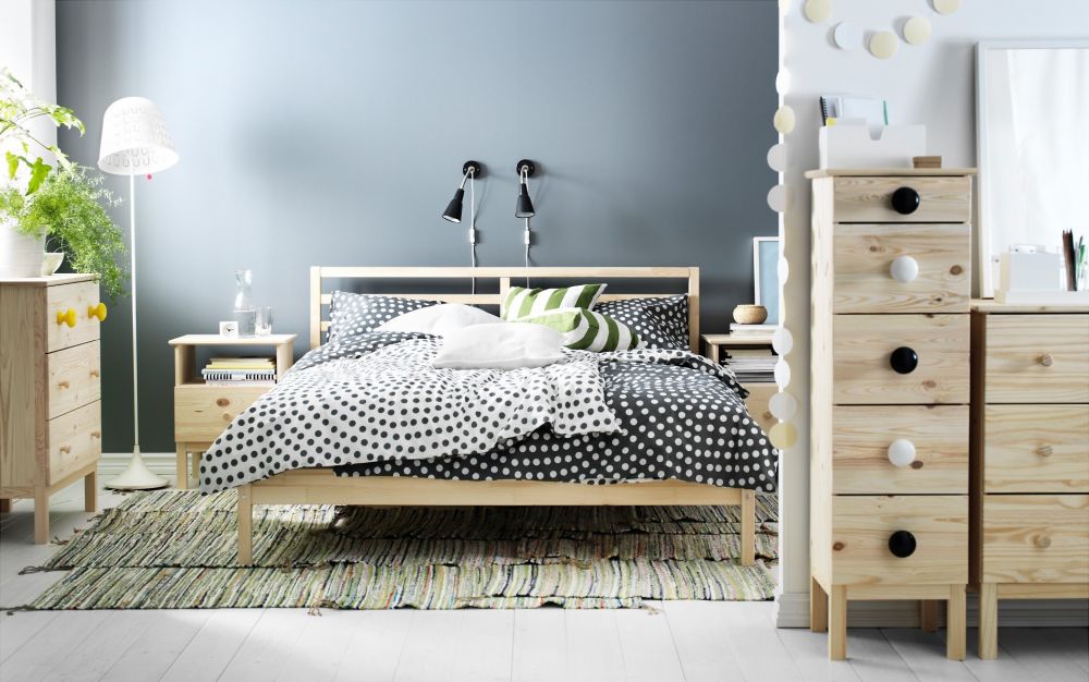 用IKEA商品改造臥室，北歐風寢臥輕鬆達成
