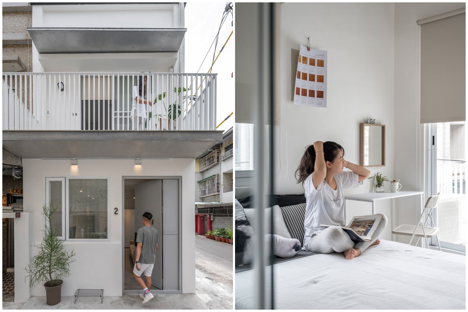 開箱｜13坪老透天變身日式極簡街屋，這是阿公留給我的50年老宅