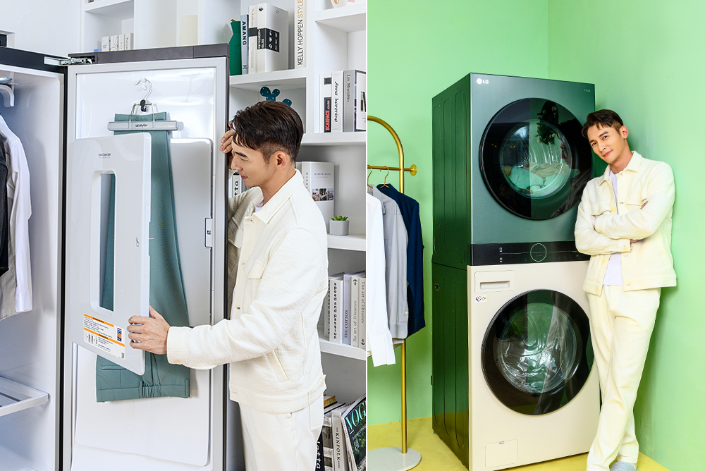 LG Objet Collection調和美學傢電系列玩色展現風格，温昇豪玩美演繹極致空間美學