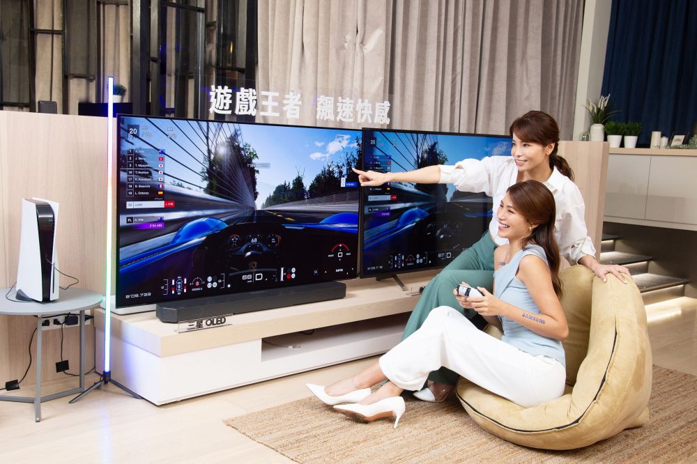 電視這樣放，每個觀看角度都像在C位！三星OLED電視新登場