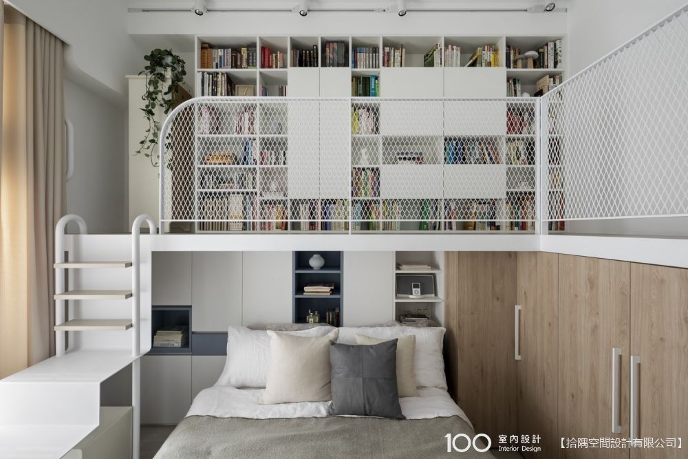 愈高愈難收！4個挑高小宅收納及佈置術