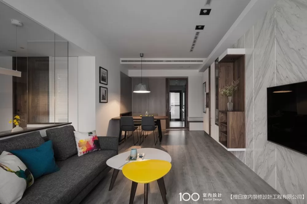 圖片由橙白室內設計提供,看看這個作品其他部分