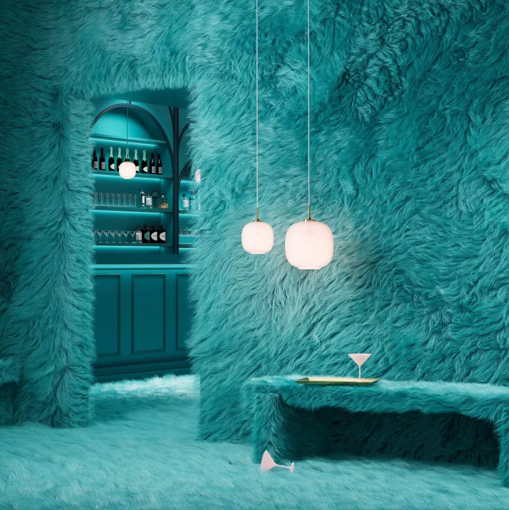 ▲Louis Poulsen虛擬The Louis hotel 旅館的概念製作專屬網站，圖片由JYT Design 居雅堂提供