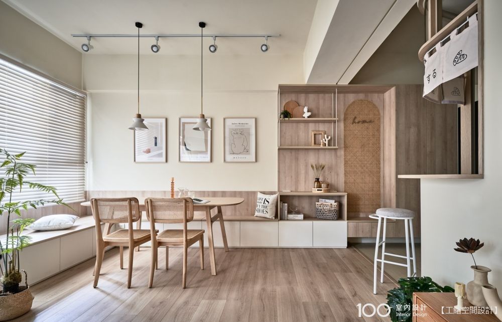 餐廳太小,改「卡座設計」省1倍空間!多這細節實用度更加倍