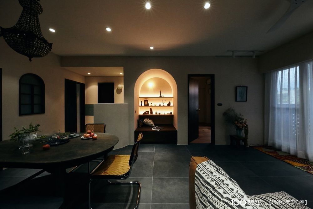 圖片由月外空間設計提供,看看這個作品其他部分