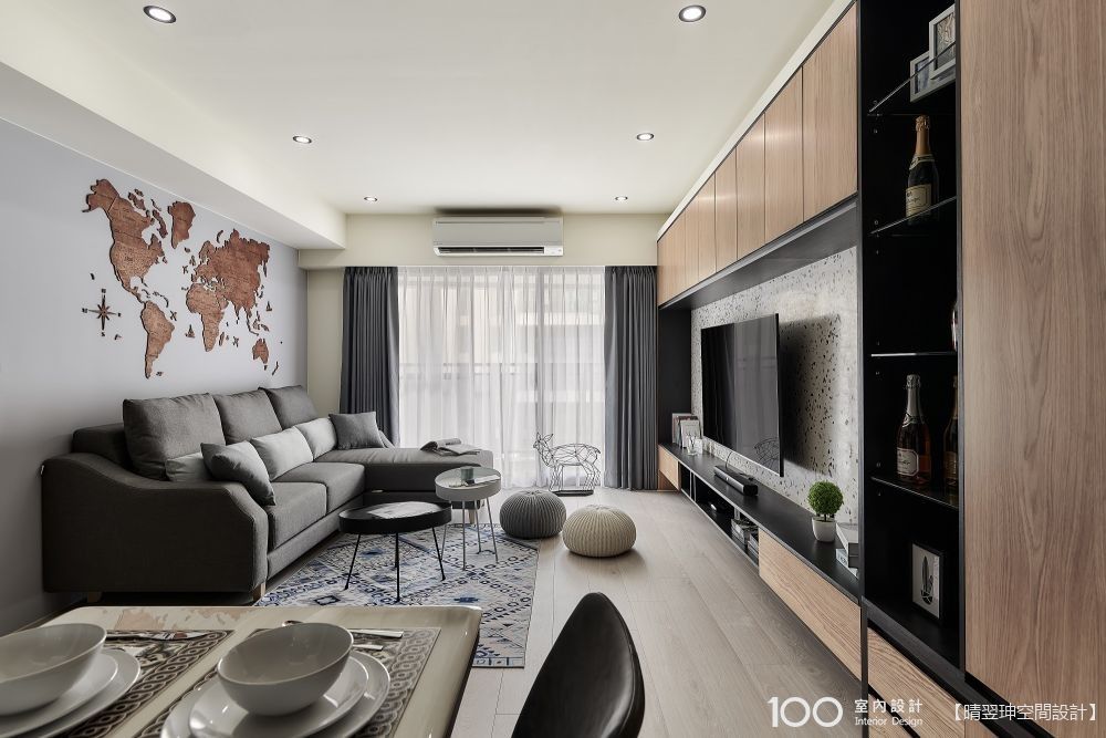 圖片由晴翌珅空間設計提供，看看這個作品其他部分