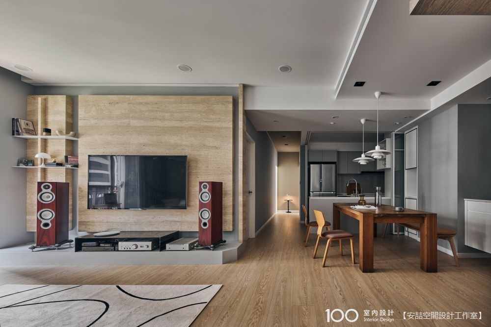 圖片由安喆空間設計提供，看看這個作品的其它部分