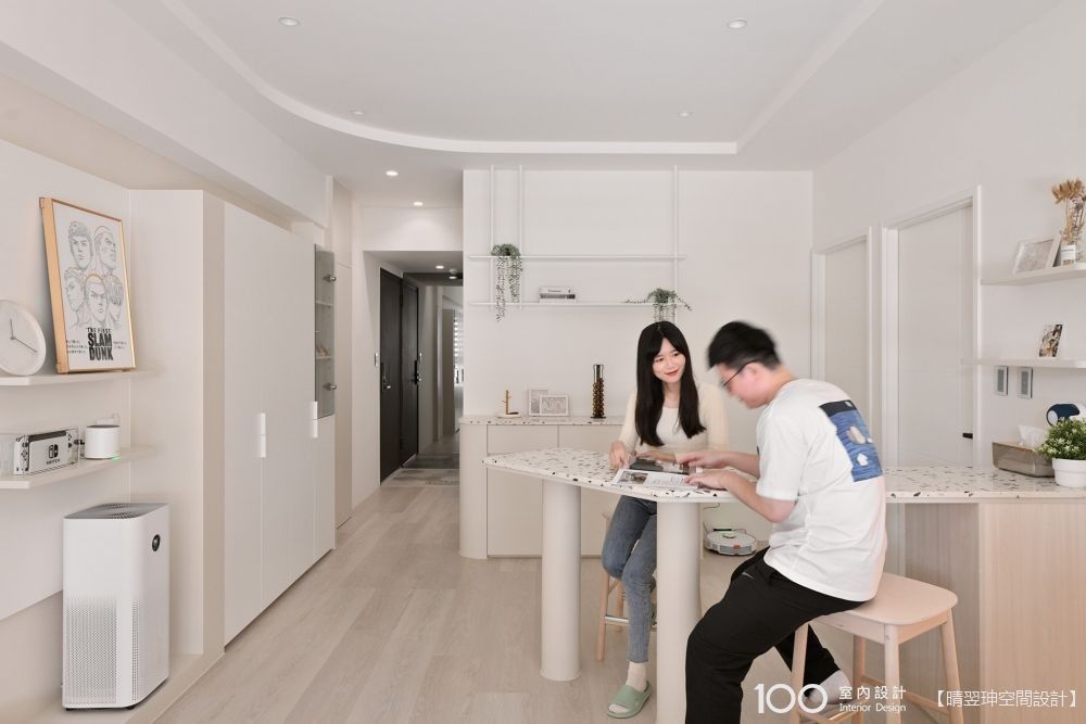 圖片晴翌珅空間設計提供，看看這個作品的其它部分