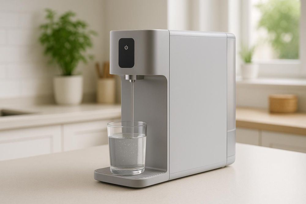 開飲機總是佔空間又不夠強？2025家用桌上型飲水機品牌推薦：5大優點大升級，小廚房超省位、飲水量提升3倍