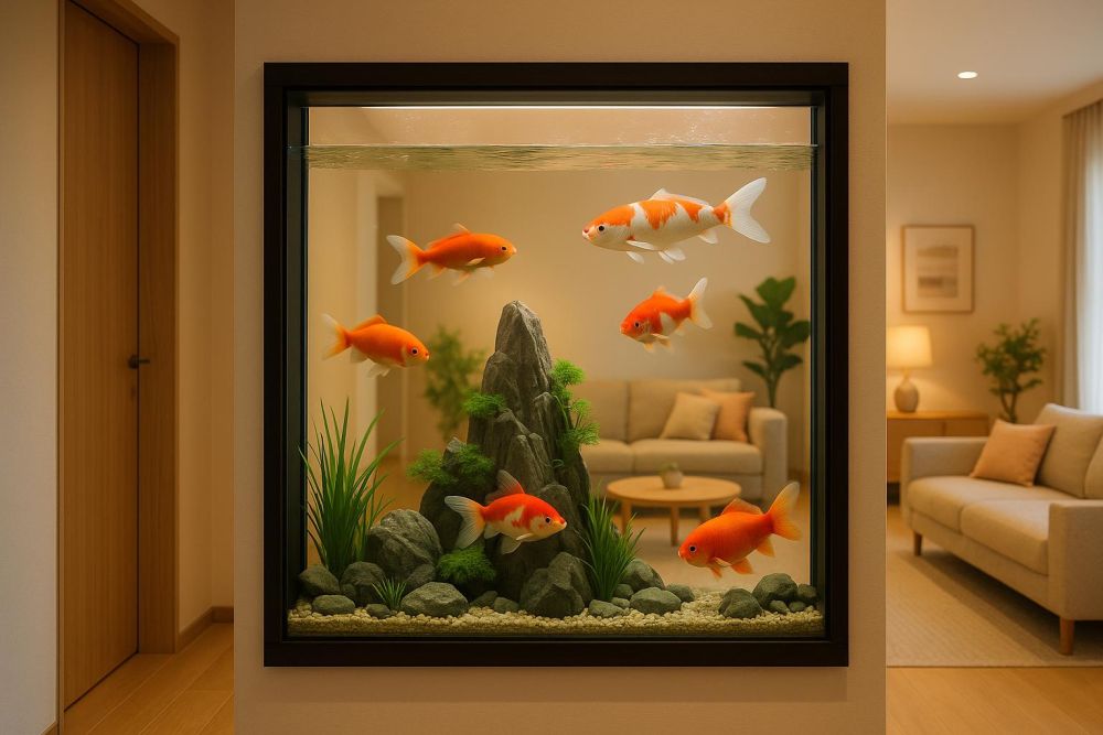 玄關魚缸擺錯竟破財！2025年最新『魚缸屏風』風水佈局，3招守住財運翻倍