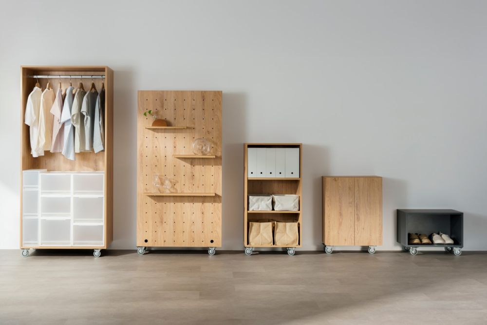 ▲「MUJI RENOVATION 空間改造企劃」移動收納家具系列預計將於今年11月在限定店舖推出。
