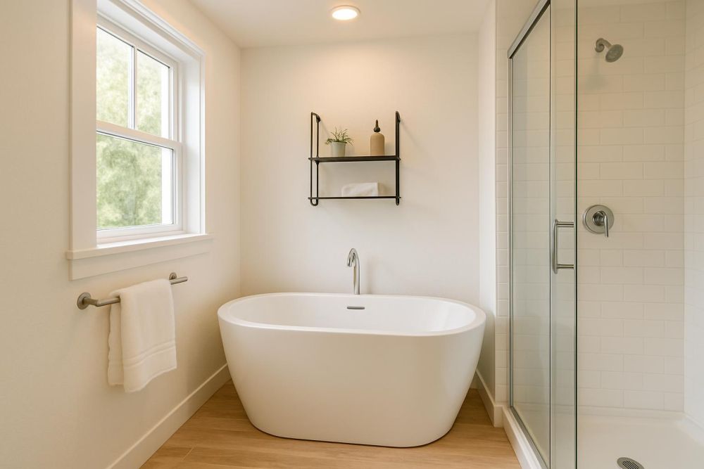 浴室太小裝不下浴缸？設計師曝『這方法』省空間還能擁有獨立大浴缸！