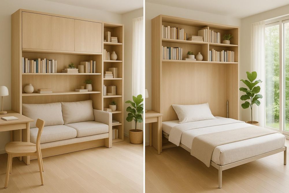 半開放式書房兼客房懶人包!這樣規劃,收納、機能翻倍不擠