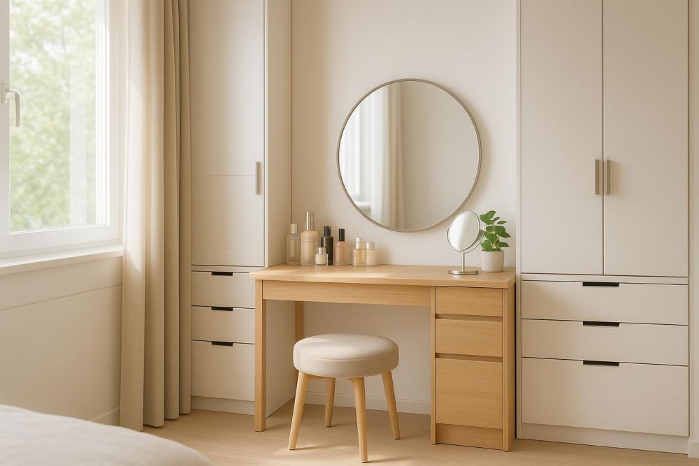 化妝台放錯位置財運、桃花全卡？設計師曝『這樣調整』秒改善運勢、空間動線翻倍