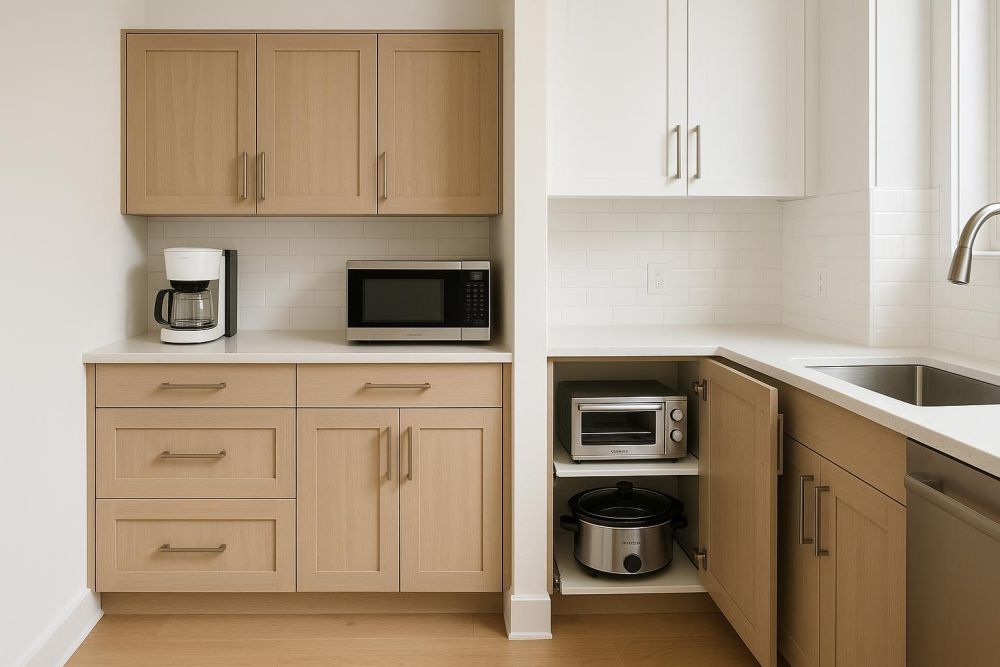 餐邊櫃、櫥下電器櫃這樣設計超難用！師傅曝3大NG細節，小心收納噩夢後悔終身