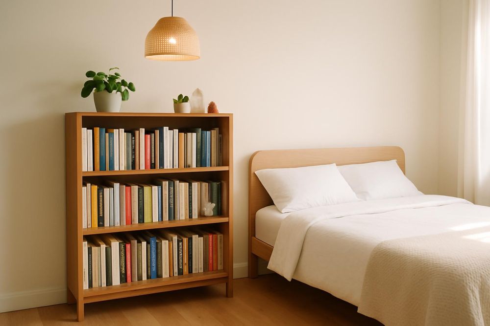 書櫃擺錯位置難怪升職難考運差！這1招改善臥室風水，事業學業運翻2倍