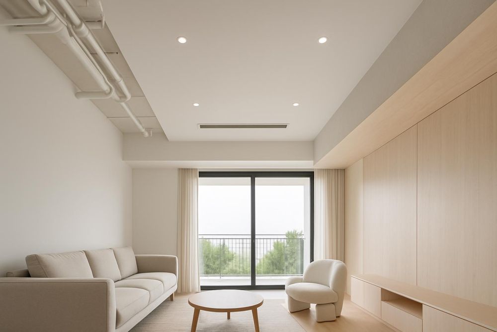 天花板裝潢真的必要嗎？抓對這3點裝潢費省一半，2025最強省預算大揭密！