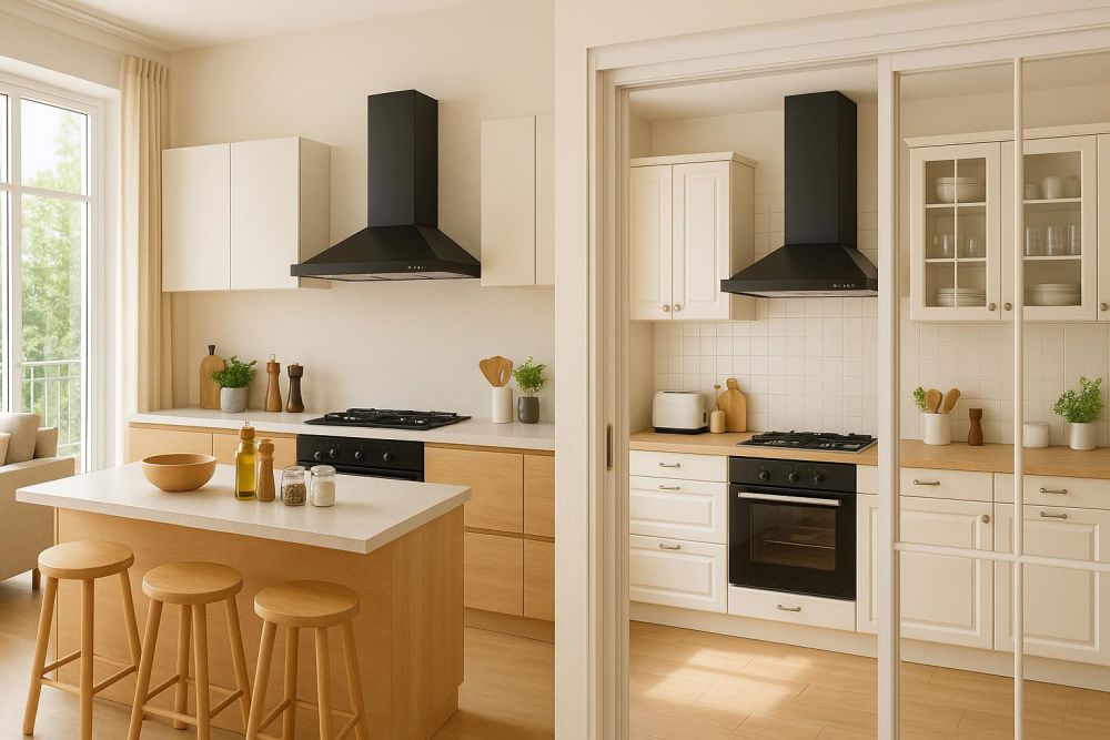 別再糾結!廚房選開放式還是封閉式?過來人曝光這3大關鍵,選對收納翻倍、油煙清潔好10倍