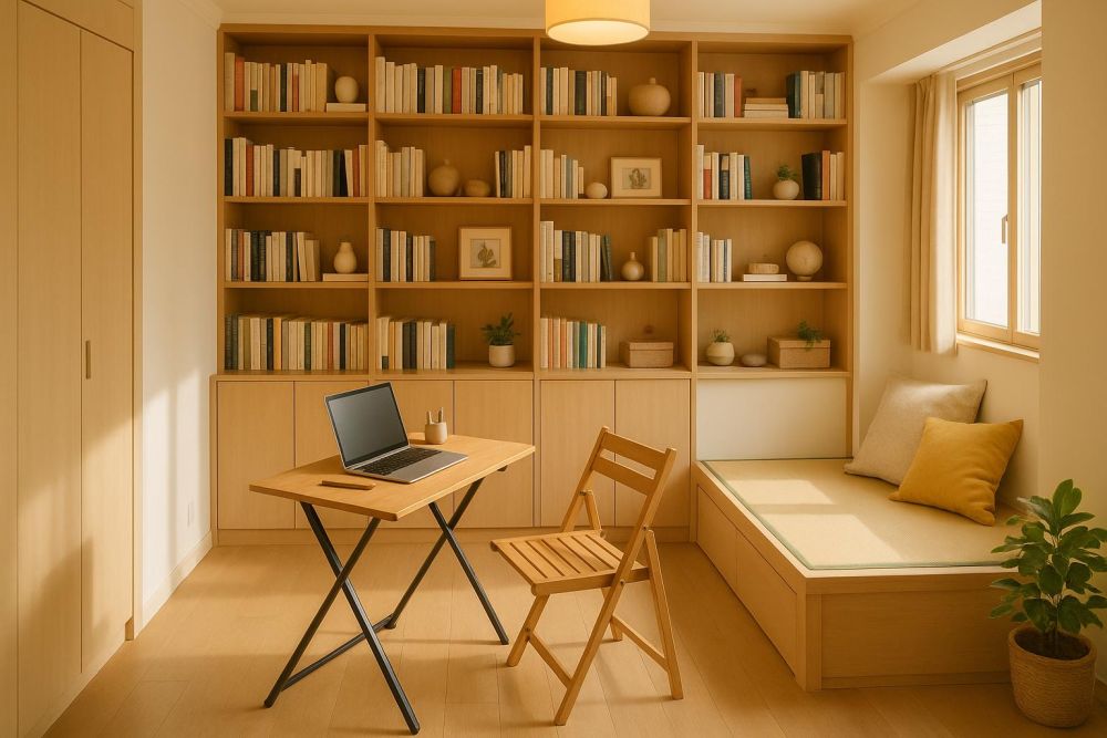 書房不只拿來讀書!變出6種機能空間,收納翻倍、坪效激增3倍