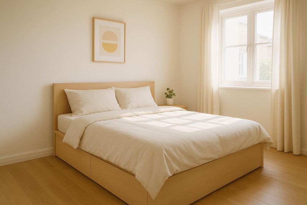 床選大一點就卡住?只差這幾公分,雙人床尺寸抓對,小房間秒變2倍大!