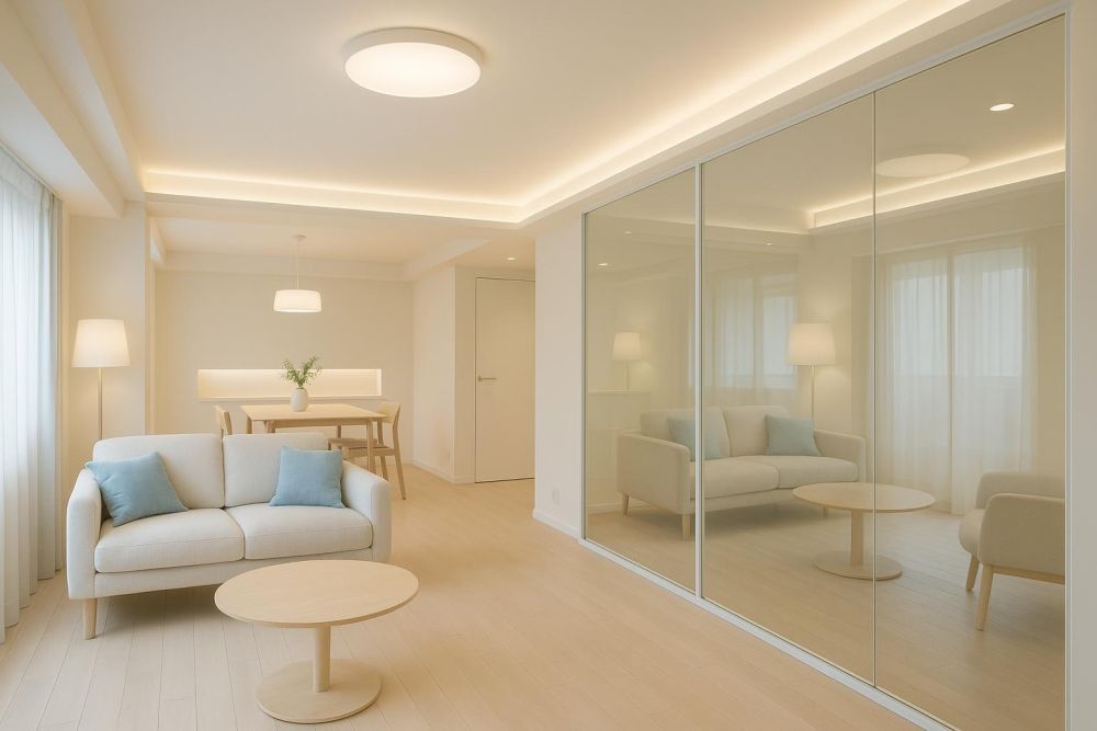 房間沒窗透不到光?2025年這6招設計,光線提升3倍、陰暗變明亮