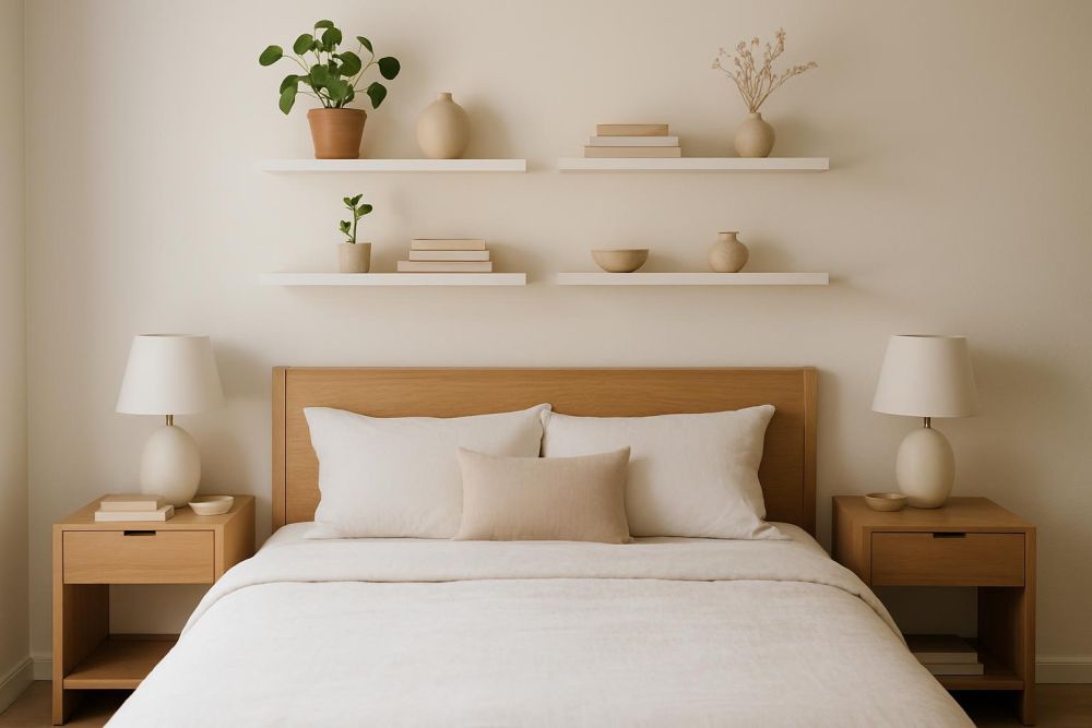 床頭櫃做太高？設計錯誤竟帶來壓迫感與安全隱患，5大實用收納法讓臥室更舒心