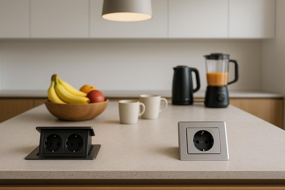 中島檯面插座沒留夠?這3個錯誤最常犯,一次搞懂完美電源配置