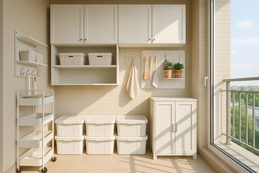 陽台老是雜亂無收納？2025年這招改造空間增2倍，儲物量激增超驚人！